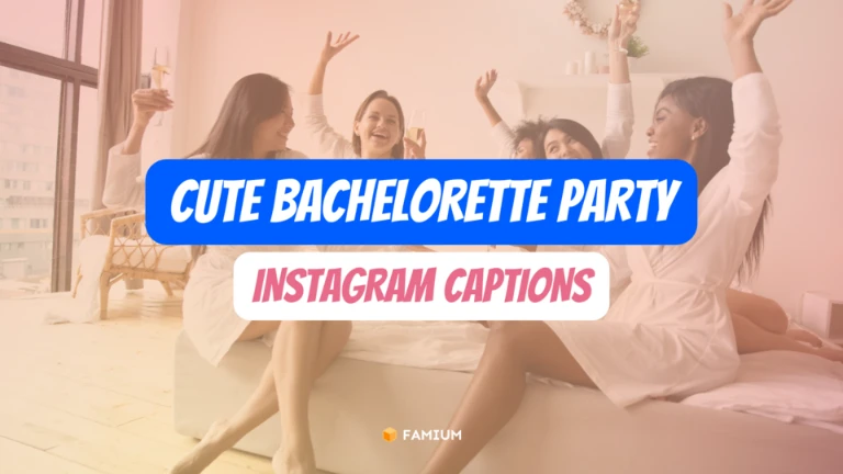 Cute Bachelorette Party Captions for Instagram